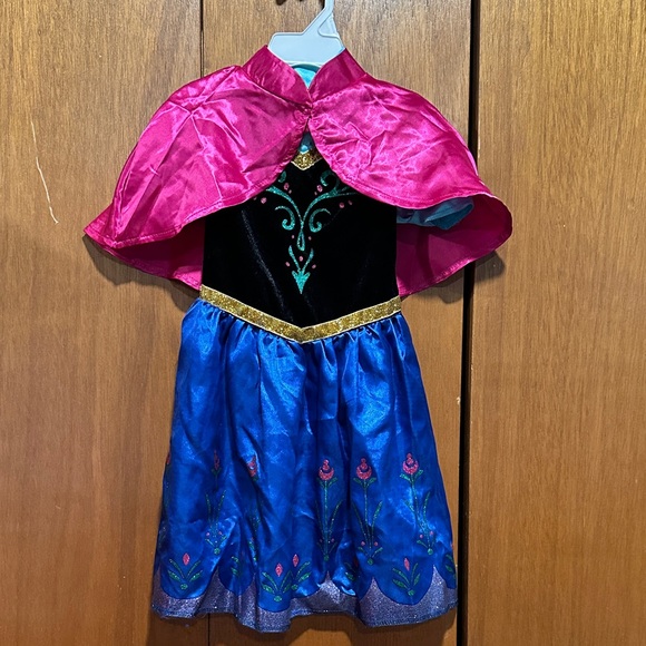 Disney Princess Costume Dress - Blue, Black, and Gold - Picture 4 of 4
